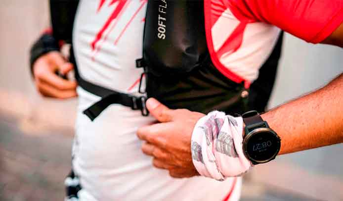 Runner preparing for the mental and physical side of the Dublin Marathon