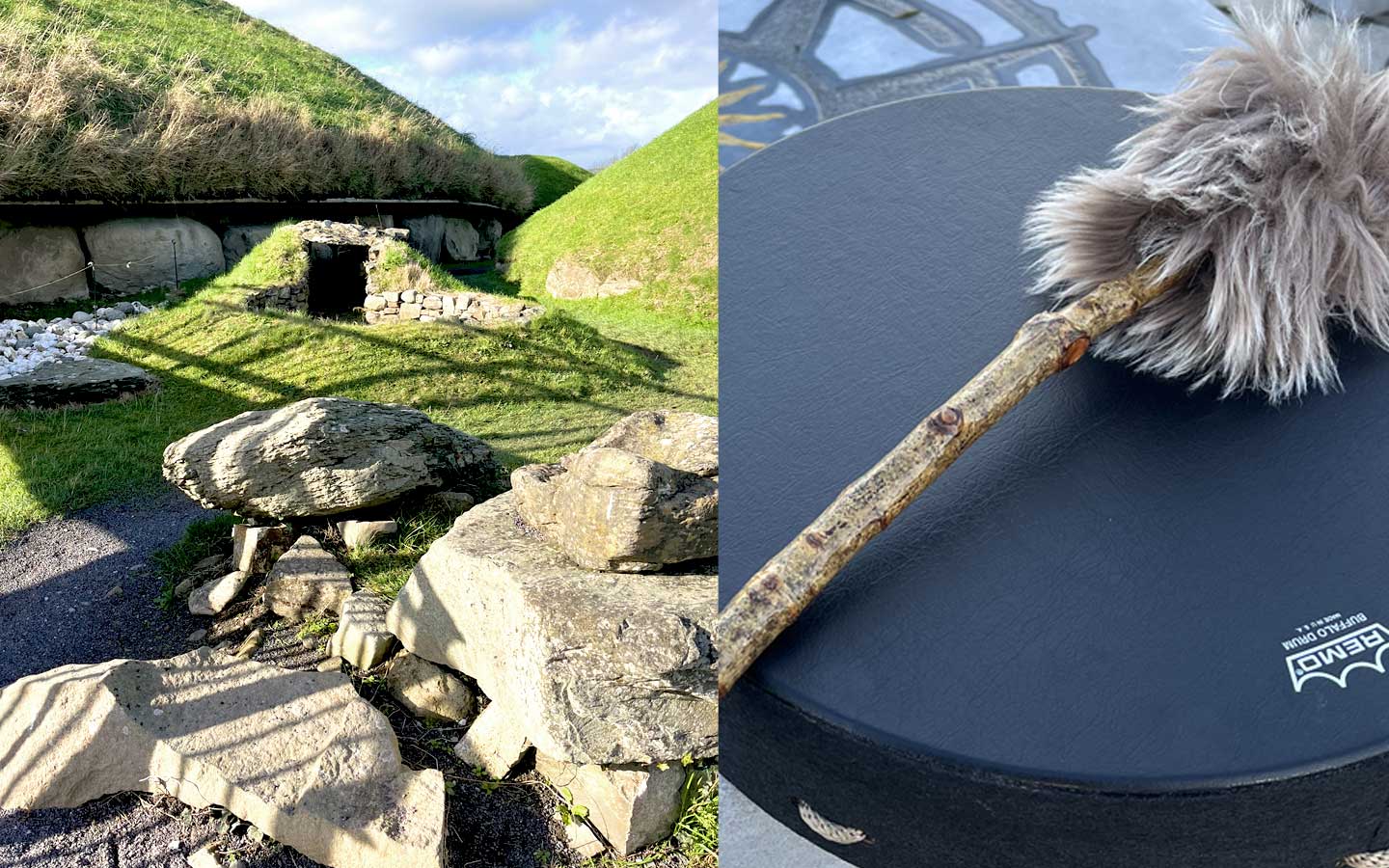Newgrange, Knowth and Dowth sacred passage tombs