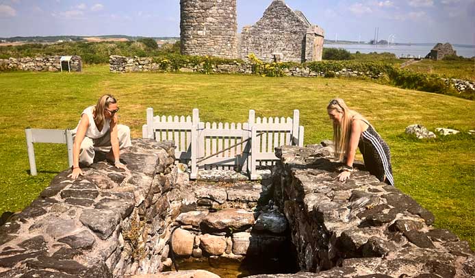 St Senan's Well and the living waters of Scattery Island, County Clare