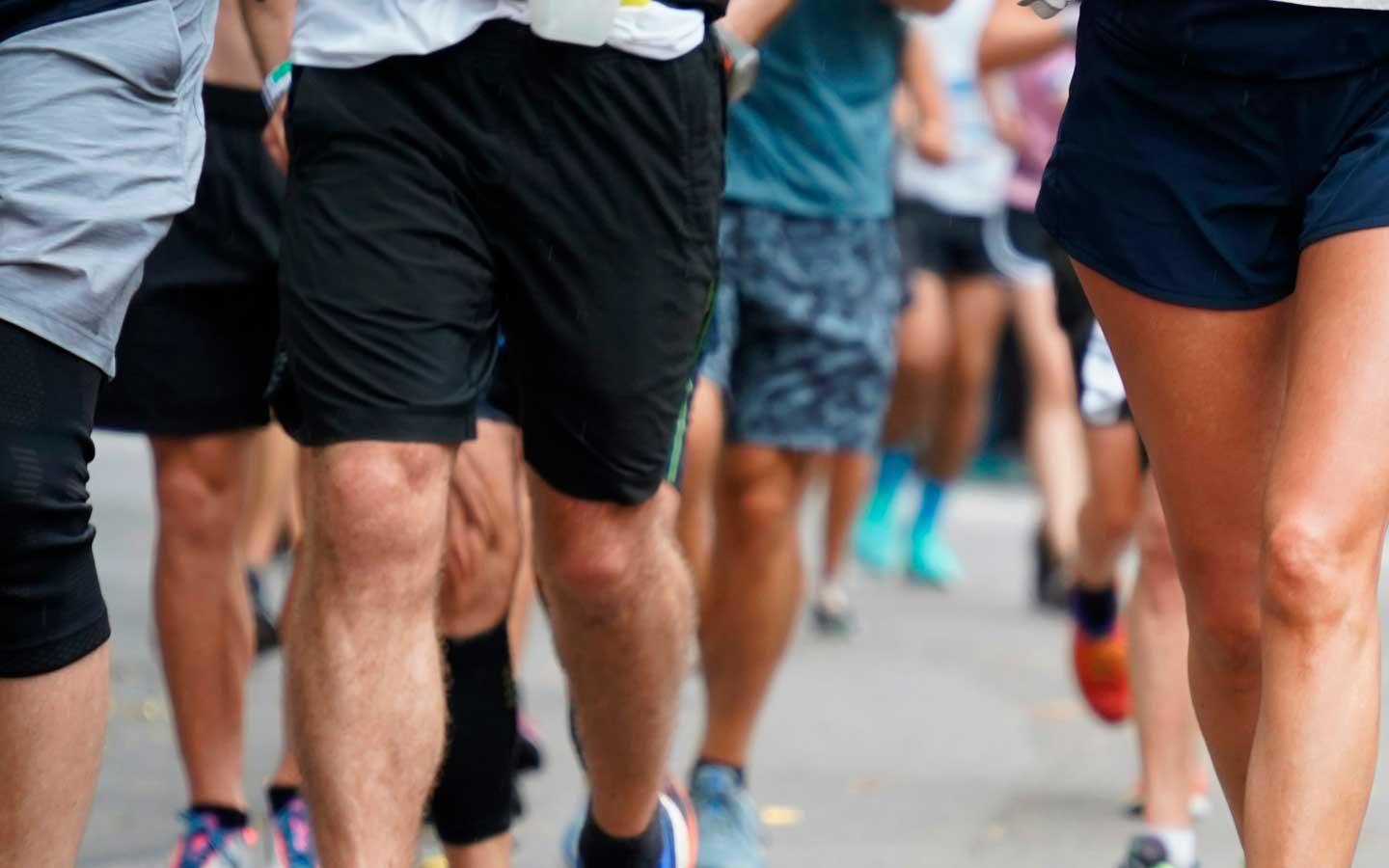 Runner experiencing Spinal Flow at Love and Light Ireland