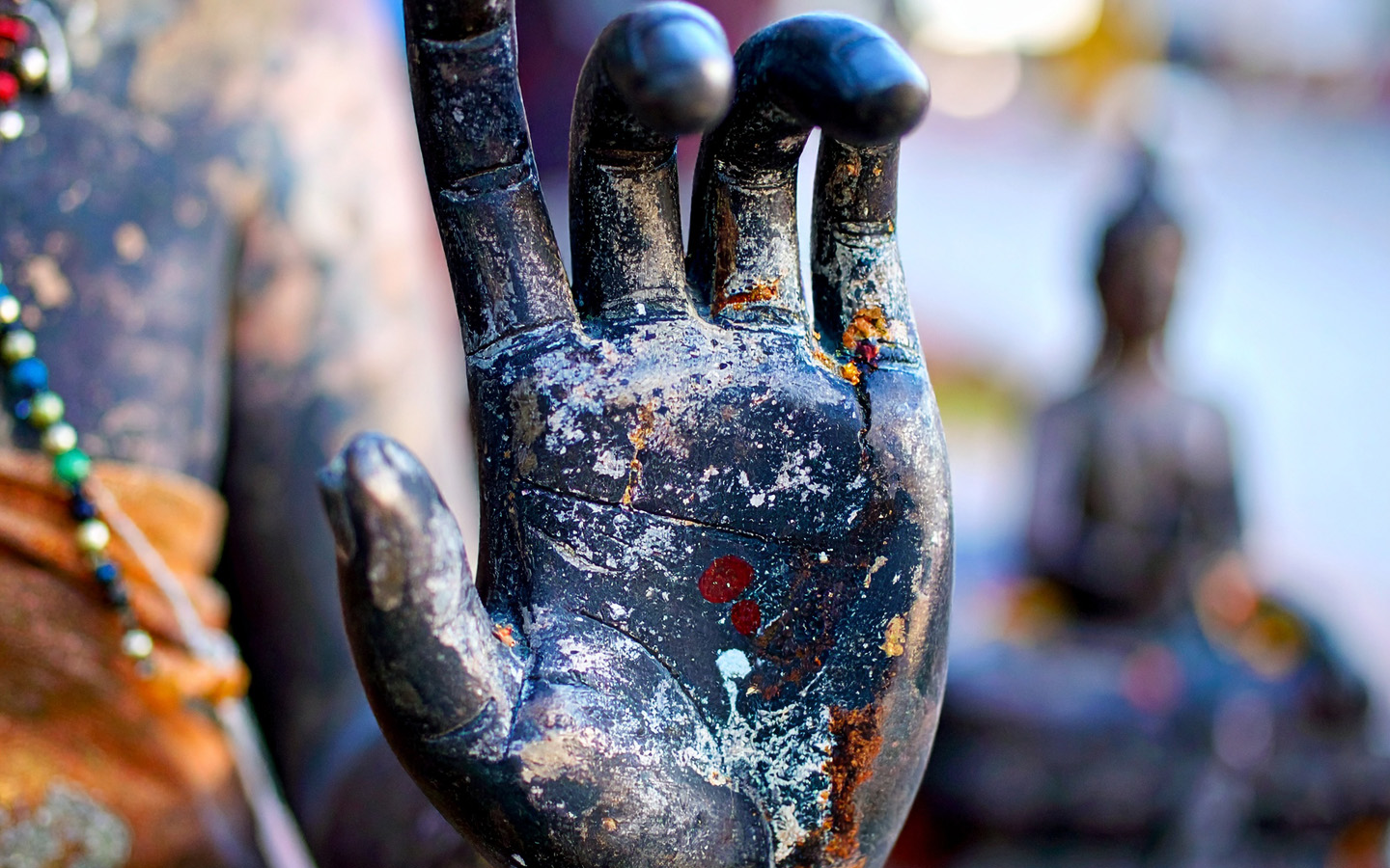 Mudra hand pose eastern wisdom